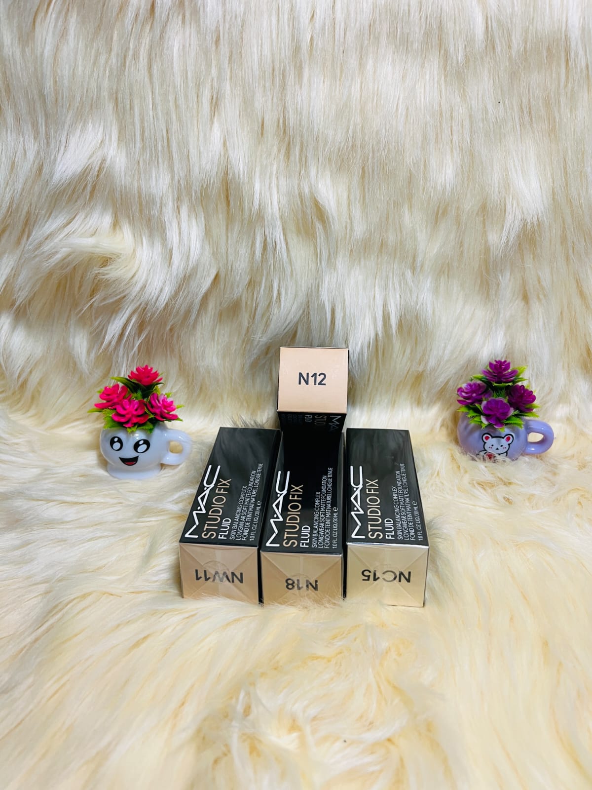 * N12 – Fair neutral tone, natural matte finish
