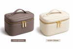 Premium Leather LED Makeup Box With Mirror