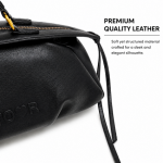 Luxury Soft Leather Boston Shoulder Bag - Image 4