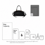 Luxury Soft Leather Boston Shoulder Bag - Image 2