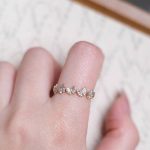 Floral & Crystal Adjustable Ring Set – 3 Pcs - Image 4