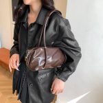 Luxury Minimalist Barrel Shoulder Bag - Image 7