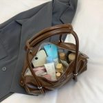Luxury Minimalist Barrel Shoulder Bag - Image 3
