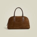 Premium Suede Structured Handbag
