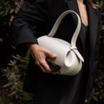 Elegant Vegan Leather Top Handle Handbag – Structured Shoulder Bag - Image 2