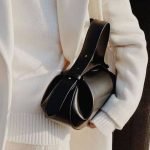 Elegant Vegan Leather Top Handle Handbag – Structured Shoulder Bag - Image 4